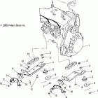 TRAIL TOURING DELUXE - S07NT5BS/BSA/BE/BEA Крепление двигателя