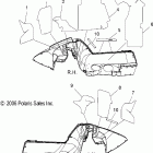 600 RMK 144/155 - S07PK6FS/FE/PM6FS/PM6FSA Теплозашита крыльев