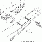 600 CLEANFIRE SWITCHBACK - S07PS6HS/HSA/HSB Шасси , задняя часть
