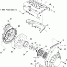 TRAIL TOURING DELUXE - S07NT5BS/BSA/BE/BEA Корпус вентилятора и ручной стартер