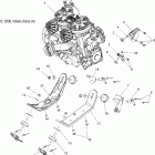 600 HO IQ/LX CLEANFIRE - S07PP6HS/HSA/HSB/PD6HS/HE Крепление двигателя