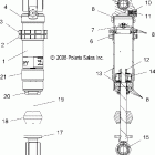 600 HO IQ/LX CLEANFIRE - S07PP6HS/HSA/HSB/PD6HS/HE Shock, front track (fox / 7043267)