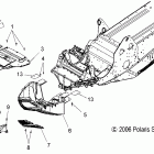 600 RMK 144/155 - S07PK6FS/FE/PM6FS/PM6FSA Бампер передний и поддон