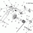 600 HO IQ/LX CLEANFIRE - S07PP6HS/HSA/HSB/PD6HS/HE Torque arm, rear (iq)