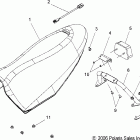 700 CLEANFIRE DRAGON/EURO - S07PC7JS/JE Seat and taillight