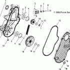 600 HO SWITCHBACK F/O - S07PS6FS/FSA Трансмиссия