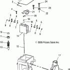 600 HO RMK 144 F/O - S06PK6FS Карбюратор, верхняя часть
