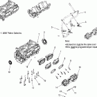 700 HO TOURING - S06PT7HS Crankcase / throttle body mounting