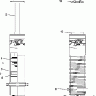 700/900 RMK - S06PK7HS Shock, front track (7042335)