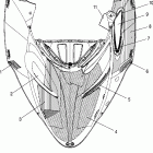 900 SWITCHBACK - S06PS8DS Шумавая и тепловая защита капота
