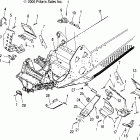 600 HO SWITCHBACK F/O - S06PS6FS Шасси перед