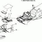600 HO FUSION F/O - S06MP6FS Бампер передний и поддон