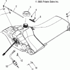 700/900 RMK - S06PK7HS Топливный бак
