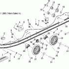 500 INDY - S06NB4BS Рельс и компоненты