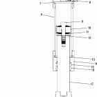 440 IQ - S06MX4CS Shock front track (walker evans)