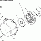 600 HO SWITCHBACK F/O - S06PS6FS Ручной стартер
