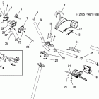 600 HO FUSION F/O - S06MP6FS Handlebar mounting and controls