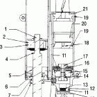 600 HO FUSION F/O - S06MP6FS Shock, rear track, internal components (walker evans / 7...