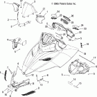 600 HO SWITCHBACK F/O - S06PS6FS Капот