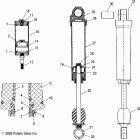 700 HO TOURING - S06PT7HS Shock, rear track (m-10)(7043190)