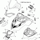 600 HO FUSION F/O - S06MP6FS Капот