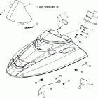 TRAIL TOURING- S06NU5BS/NT5BS Капот