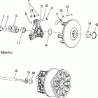 600 HO SWITCHBACK F/O - S06PS6FS Муфта сцепления