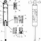 500 INDY - S06NB4BS Shock, rear track (7042129)