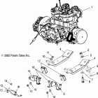 600 CLASSIC - S06ND6ES Крепление двигателя