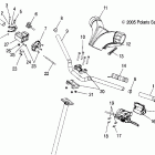 700 HO TOURING - S06PT7HS Handlebar mounting and controls