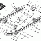 600 HO FUSION F/O - S06MP6FS Suspension, rear (m-10)