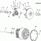 700 HO TOURING - S06PT7HS Муфта сцепления