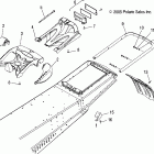 600 HO RMK 144 F/O - S06PK6FS Шасси , задняя часть