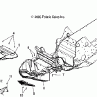 700 HO TOURING - S06PT7HS Бампер передний и поддон
