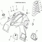 600 HO RMK 144 F/O - S06PK6FS Панель передняя