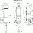 440 IQ - S06MX4CS Shock rear track (walker evans)