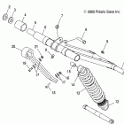 500 CLASSIC - S06ND4BS Реактивная штанга, перед