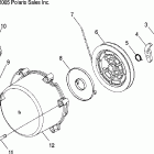 600 HO RMK 144 F/O - S06PK6FS Ручной стартер