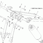 900 SWITCHBACK - S06PS8DS Реактивная штанга, перед