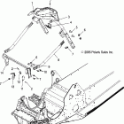 600 HO SWITCHBACK F/O - S06PS6FS Шасси перед 2