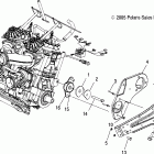 700/900 RMK - S06PK7HS Engine mounting lh