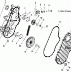 600 HO SWITCHBACK F/O - S06PS6FS Трансмиссия