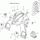 600 HO SWITCHBACK F/O - S06PS6FS Панель передняя