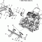 700 CLASSIC - S06PD7HS Engine mounting rh and front