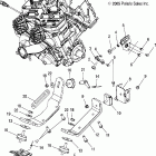 600 HO RMK 144 F/O - S06PK6FS Крепление двигателя