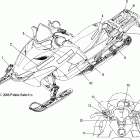 600 HO SWITCHBACK F/O - S06PS6FS Decal (racer look)