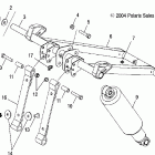 900 RMK ALL OPTIONS - S05PL8/PM8/PN8 Front torque arm