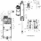 500/600 XC SP EDGE/M-10 - S05NE5CS Shock (rear track)(edge)