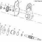600/800 EDGE TOURING - S05NT6ESA Water pump / oil pump (600)
