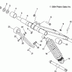 500/600 XC SP EDGE/M-10 - S05NE5CS Front torque arm (m-10)